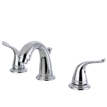 Kingston Brass Yosemite Widespread Bathroom Faucet, Chrome KB2911YL